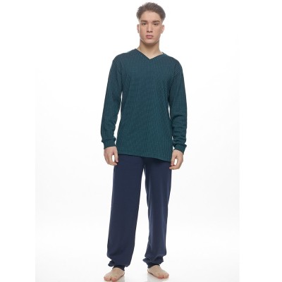 ΠΥΤΖΑΜΑ ΒΑΜΒΑΚΕΡΗ GALAXY ΠΡΑΣΙΝΟ ΠΛΕΚΤΟ 